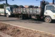 توقیف دو دستگاه کامیون دام سبک فاقد مجوز در شهرستان کاشمر